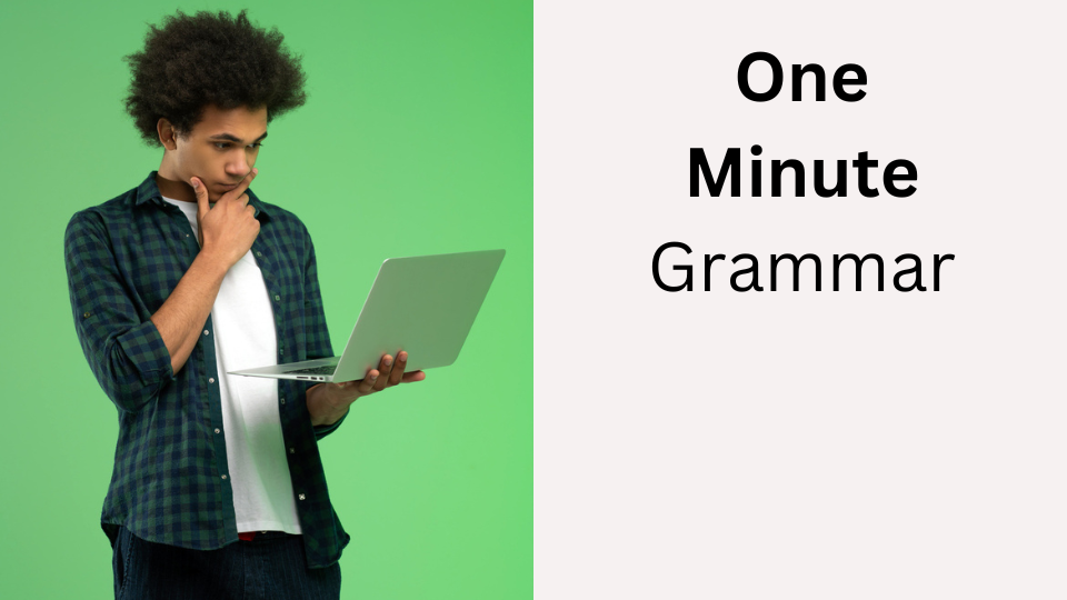 One Minute Grammar