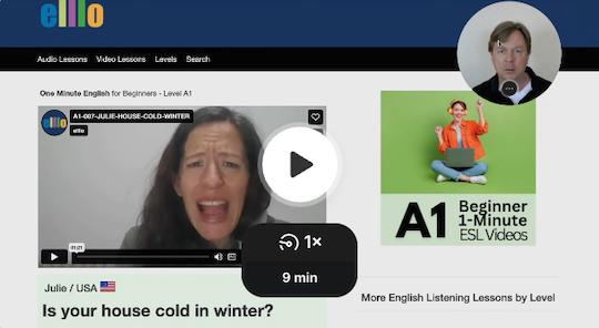 ELLLO Intermediate English Podcast